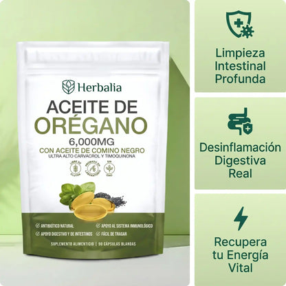 Herbalia™ Aceite de Orégano con Comino Negro