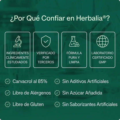 Herbalia™ Aceite de Orégano con Comino Negro